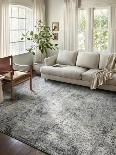 Austen AUS01 Pebble/Charcoal 6'7" x 9'2" Rug