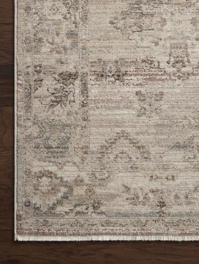 Lyra LYR01 Blush/Dove 5'3" x 7'9" Rug