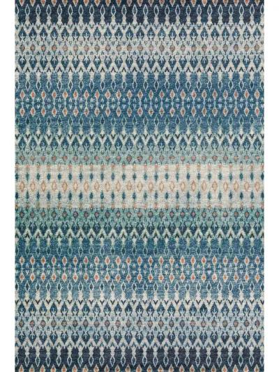 Brisbane BR1 Indigo 8' x 10' Rug