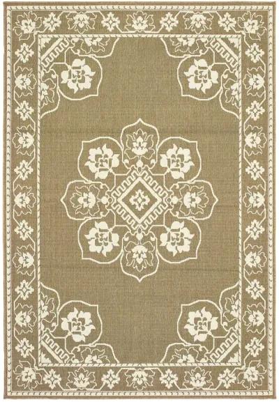 Marina 1'9" x 3'9" Tan Rug