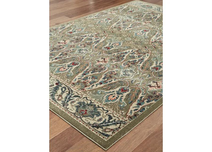 Raleigh 9'10" x 12'10" Brown Rug