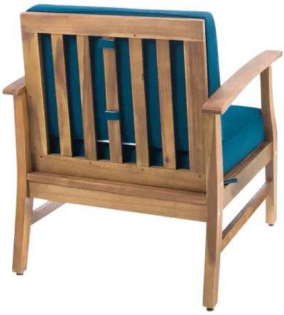 Christopher Knight Home® Wood Frame Club Chair Armchair for Outdoor Indoor