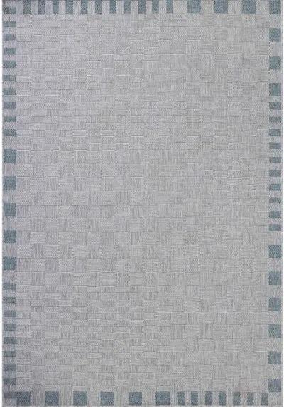 Topanga Silver/Blue 9'2" x 12'0" Area Rug by Amber Lewis x Loloi