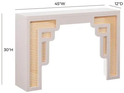 Suzie Rattan Console Table