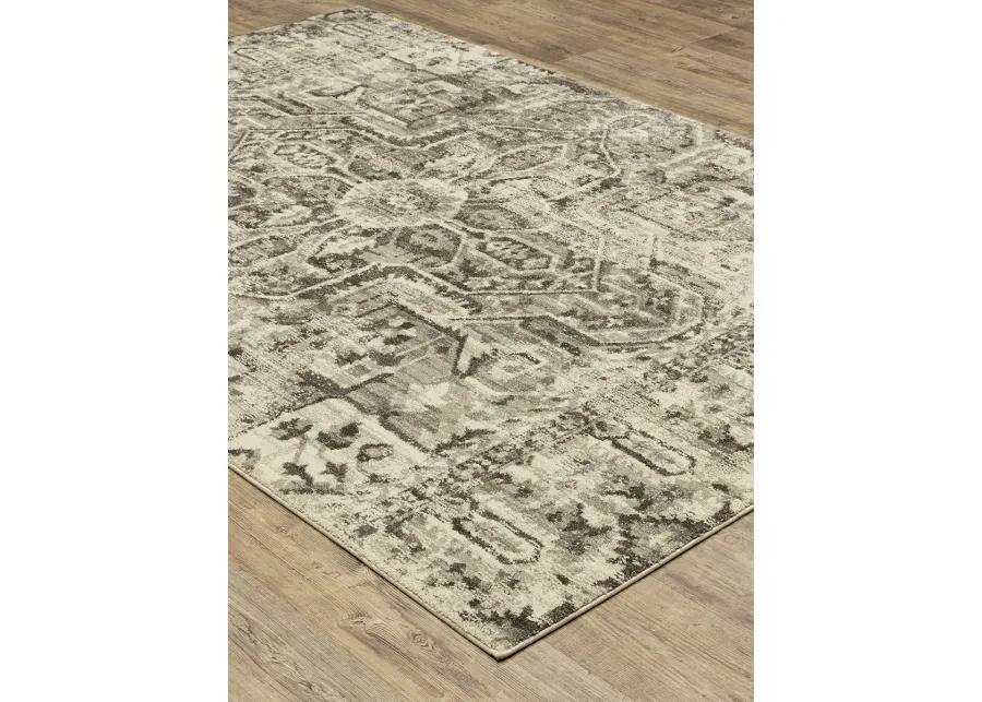 Florence 6'7" x 9'6" Char Rug