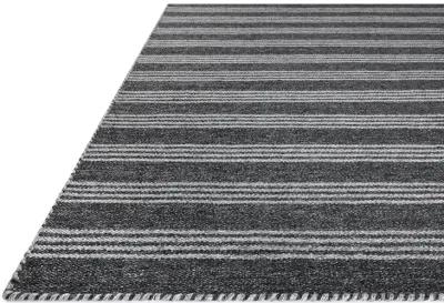 Charlie Charcoal/Grey 8'6" x 11'6" Area Rug by Magnolia Home by Joanna Gaines x Loloi