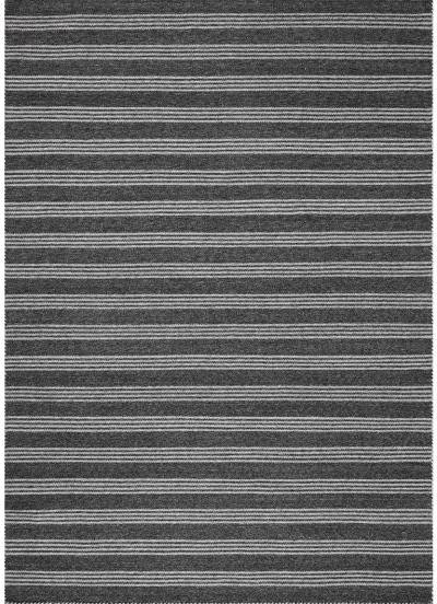 Charlie Charcoal/Grey 8'6" x 11'6" Area Rug by Magnolia Home by Joanna Gaines x Loloi