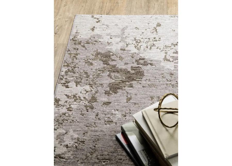 Nebulous 6'7" x 9'6" Grey Rug