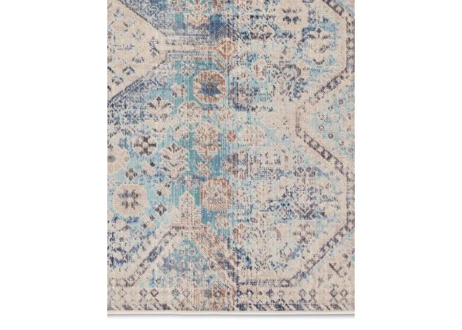 Bequest Marquess Blue 4' x 6' Rug