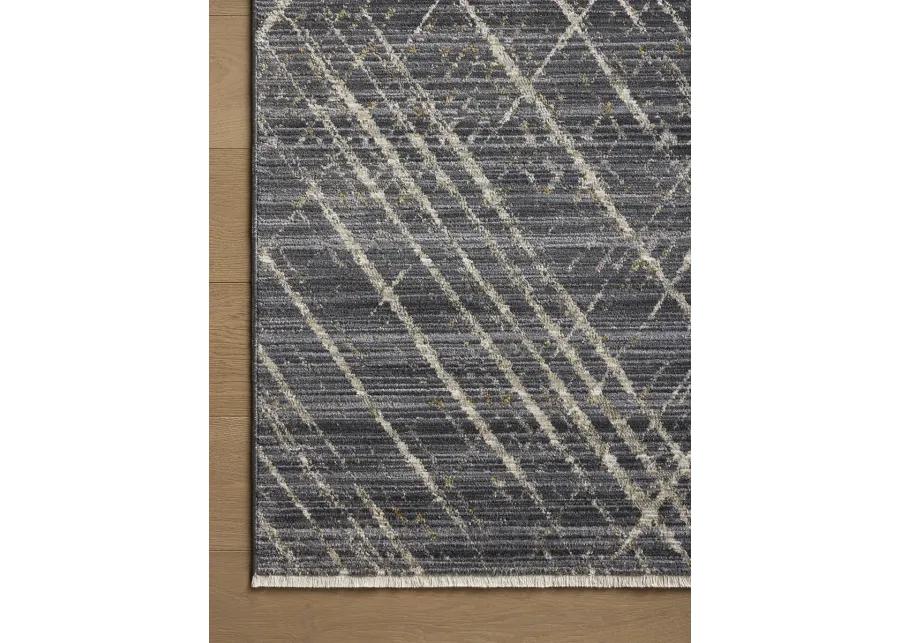 Wade WAE-04 Midnight / Beige 2''6" x 10''0" Rug by Loloi II