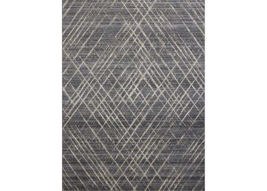 Wade WAE-04 Midnight / Beige 2''6" x 10''0" Rug by Loloi II