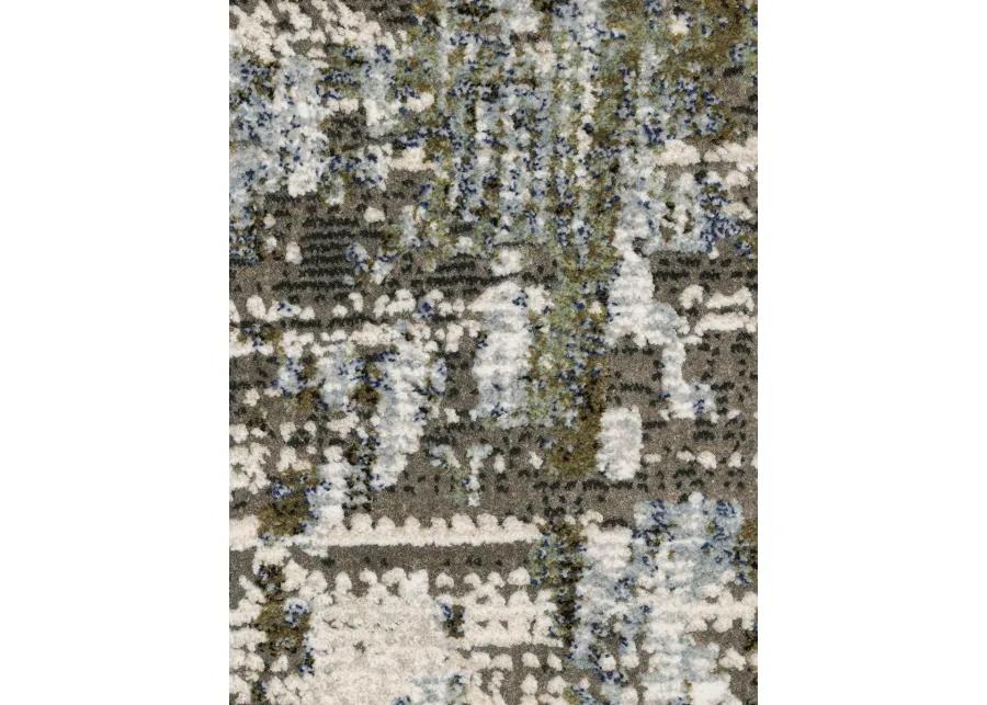 Caravan 6'7" x 9'6" Green Rug