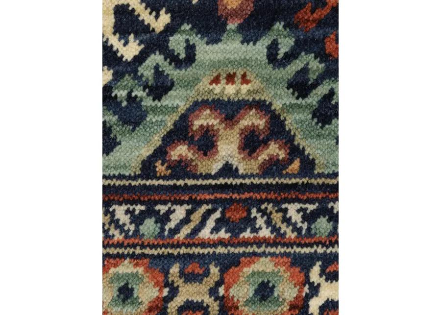 Lilihan 5'3" x 7'6" Navy Rug