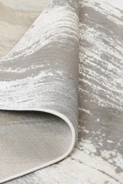 Azure 3524F Gray/Ivory/Blue 2'10" x 7'10" Rug