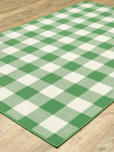 Meridian 7'10" Green Rug