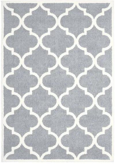 Verona 3'10" x 5'5" Grey Rug