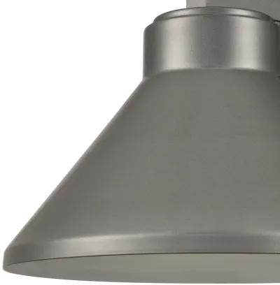 Thane 10" high silver Outdoor Sconce