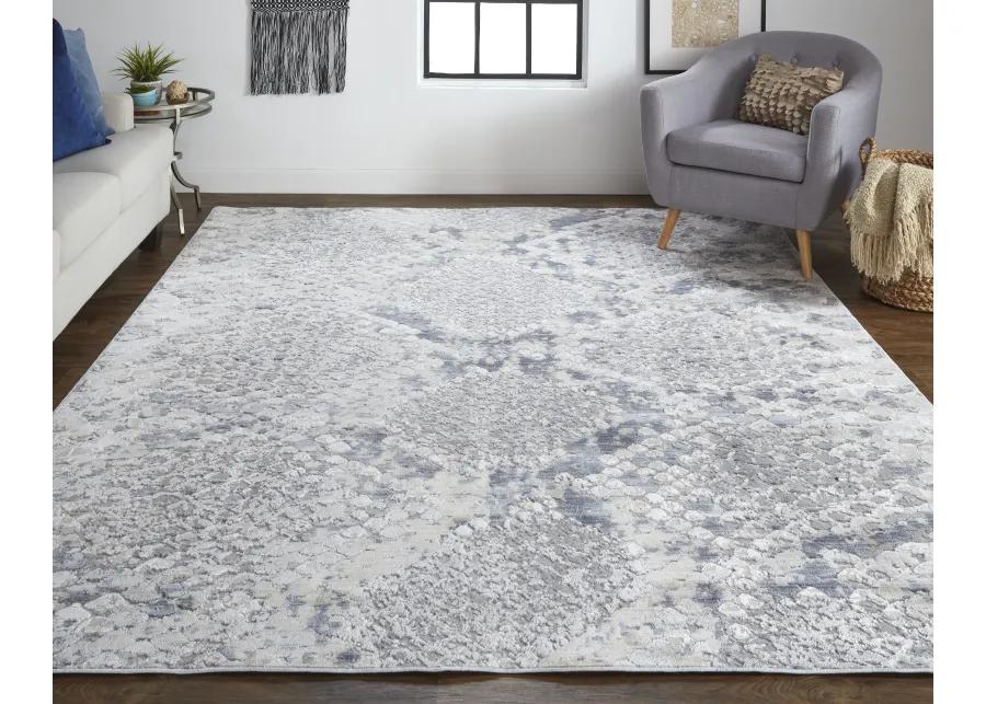 Laina 39GIF Silver/Gray/Blue 2' x 3' Rug