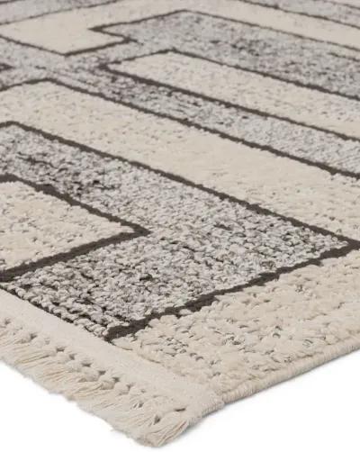 Lore Bungalow Gray 5' x 7' Rug