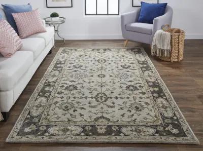 Eaton 8399F Gray/Ivory/Taupe 8' x 11' Rug