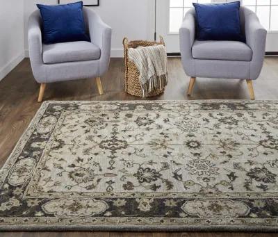 Eaton 8399F Gray/Ivory/Taupe 8' x 11' Rug