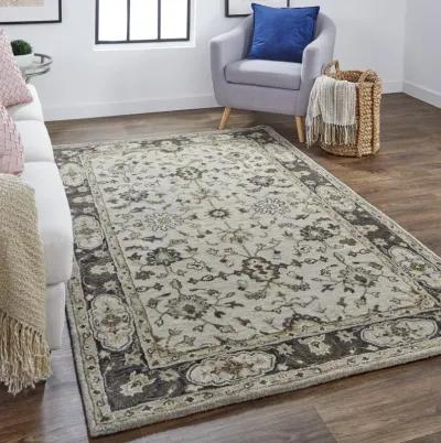 Eaton 8399F Gray/Ivory/Taupe 8' x 11' Rug