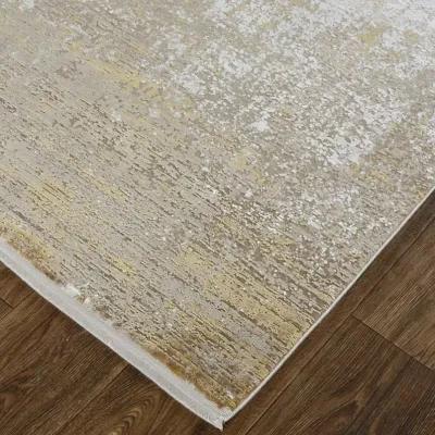 Cadiz 39FWF Taupe/Ivory/Gold 6'6" x 9'6" Rug