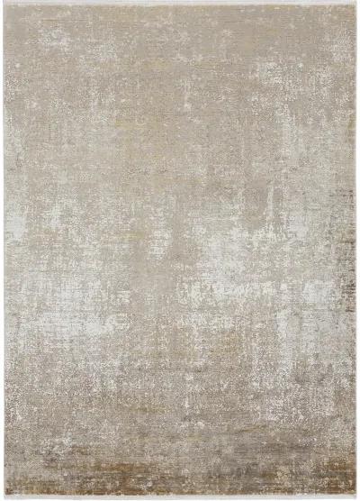 Cadiz 39FWF Taupe/Ivory/Gold 6'6" x 9'6" Rug