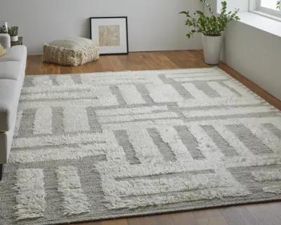 Ashby 8909F Gray/Ivory 2'6" x 8' Rug