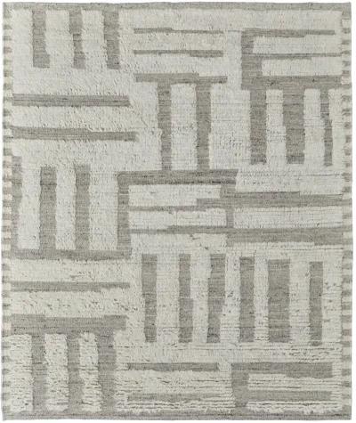 Ashby 8909F Gray/Ivory 2'6" x 8' Rug