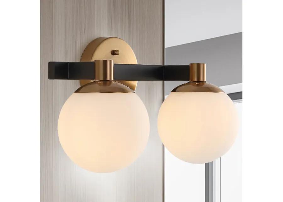 Modernist Globe Metalfrosted Glass Modern Contemporary LED Vanity