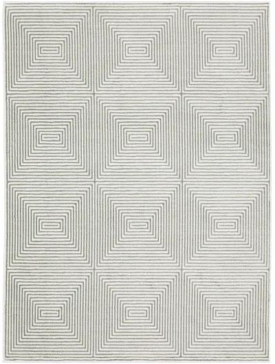 Montecito 7'10" x 10'10" Gry Rug