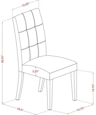 5 Piece Dining Table Set contain A Wooden Table