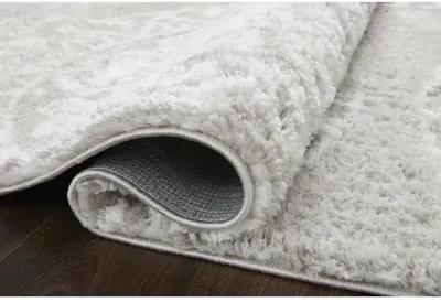 Bliss BLS06 Grey/White 3'11" X 6' Rug