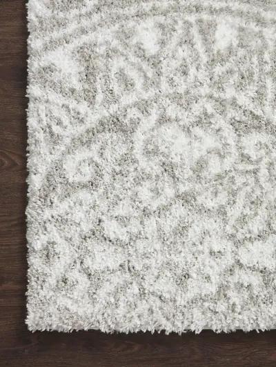 Bliss BLS06 Grey/White 3'11" X 6' Rug