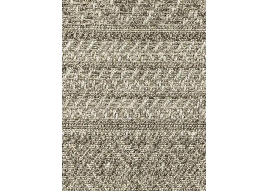 Caicos 7'10" x 10' Grey Rug