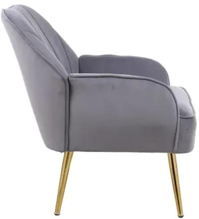 Modern Mid Century Chair Velvet Sherpa Armchair For Living Room Bedroom Office Easy Assemble