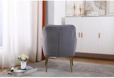 Modern Mid Century Chair Velvet Sherpa Armchair For Living Room Bedroom Office Easy Assemble