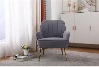 Modern Mid Century Chair Velvet Sherpa Armchair For Living Room Bedroom Office Easy Assemble