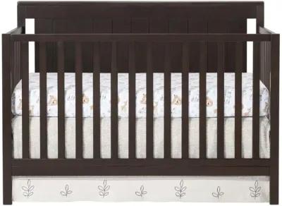 Oxford Baby Lazio 4 In 1 Convertible Crib Espresso