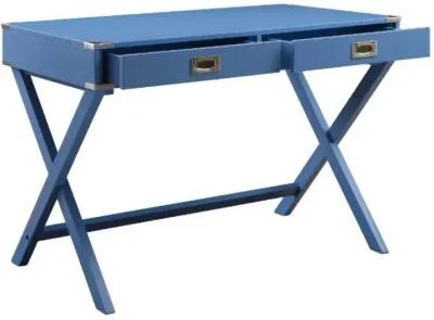 Amenia Writing Desk, Blue Finish 93000