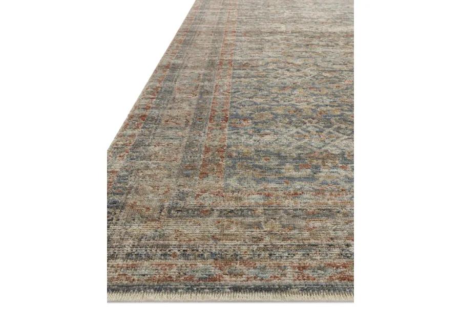 Heritage HER-12 Blue / Rust 8''0" x 10''0" Rug by Patent Pending