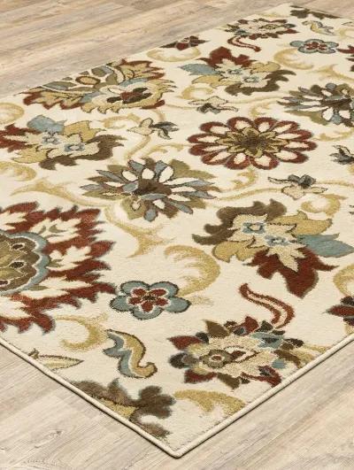 Laurel 5'3" x 7' Ivory Rug