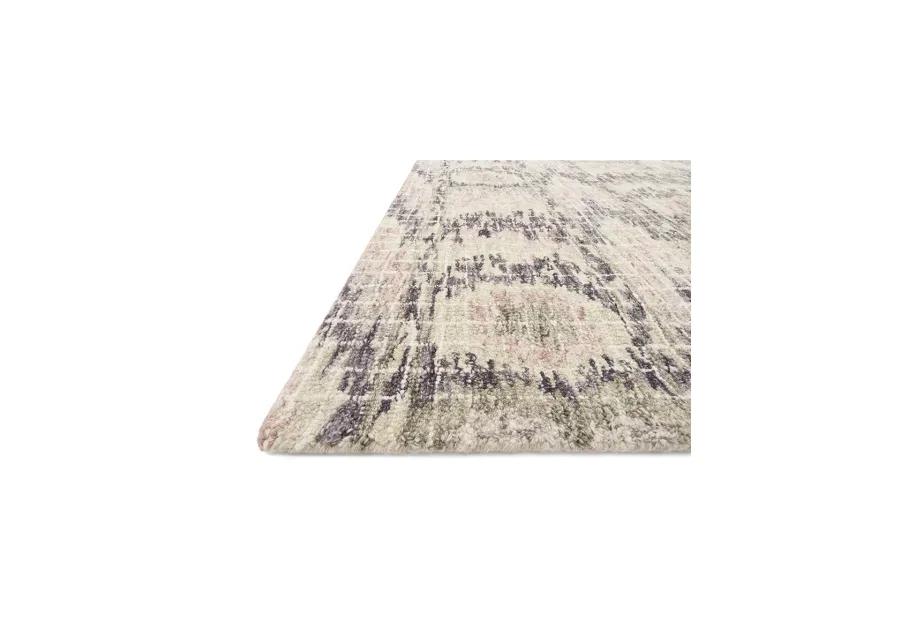 Tatum TW06 Blush/Raisin 2'6" x 7'6" Rug