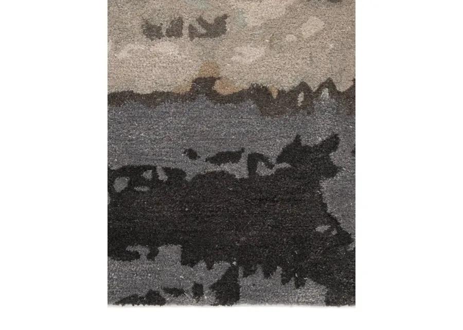 Genesis Benna Black 5' x 8' Rug