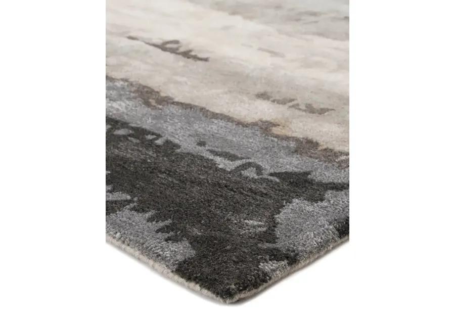 Genesis Benna Black 5' x 8' Rug