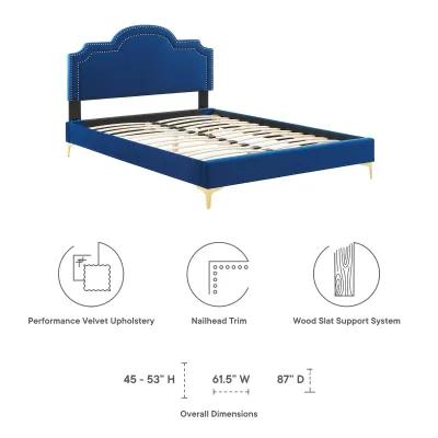 Modway - Aviana Performance Velvet King Bed