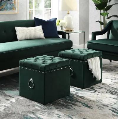 Inspired Home Agripina Storage Ottoman