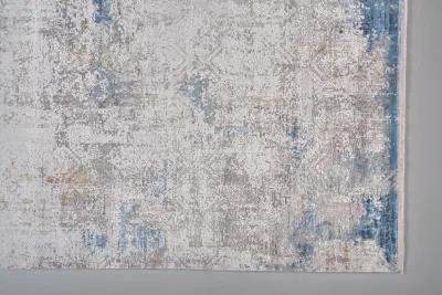 Cadiz 3889F Ivory/Blue/Gold 2'2" x 3'2" Rug