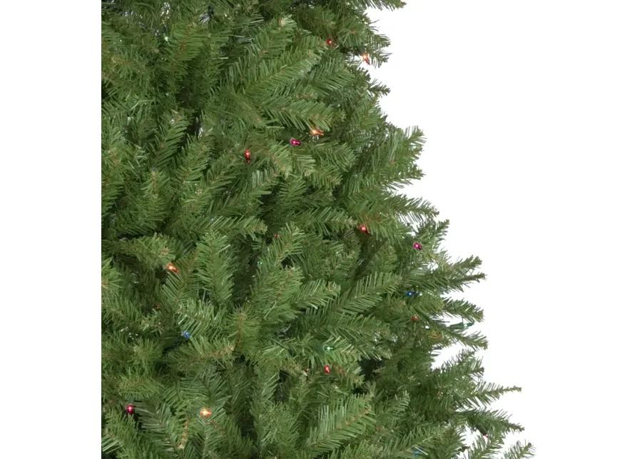 9' Pre-Lit Rockwood Pine Artificial Christmas Tree  Multi Lights